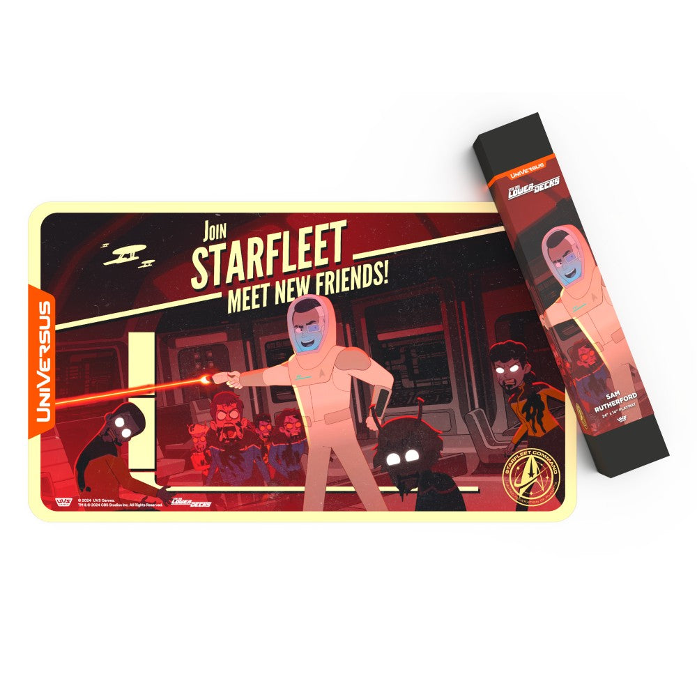 UniVersus Playmat: Star Trek – Lower Decks: Rutherford