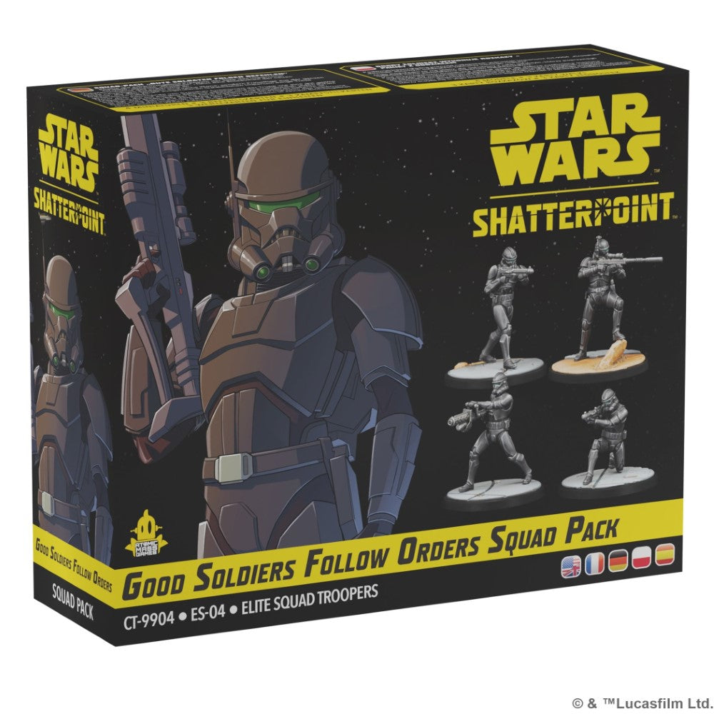 Star Wars: Shatterpoint – Good Soldiers Follow Orders Squad Pack