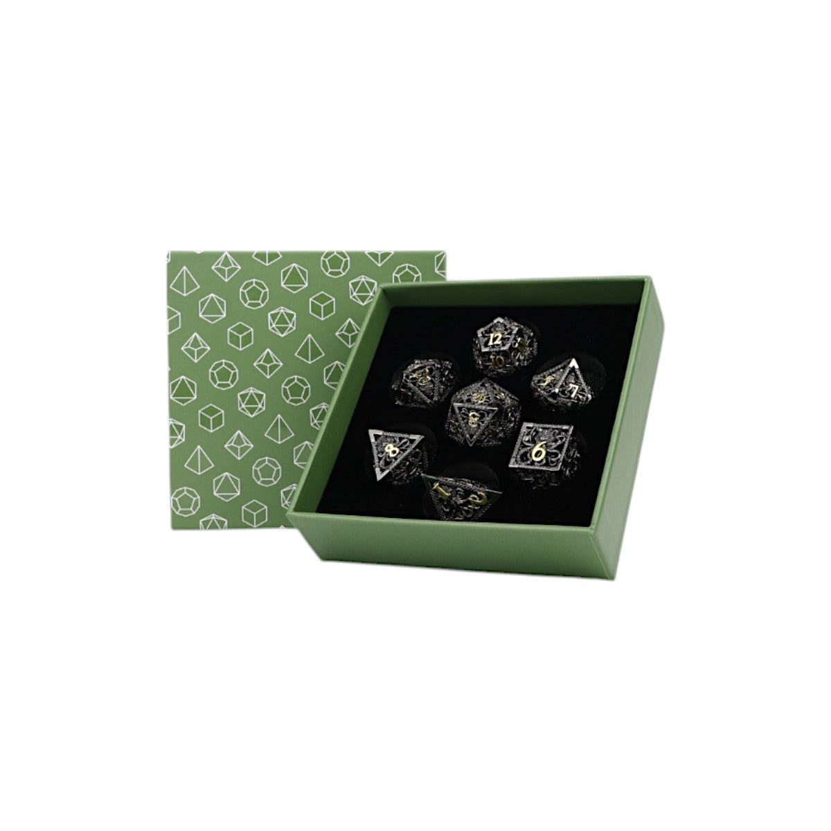 LPG Dice Strange Aeon Dice Set Black/Gold