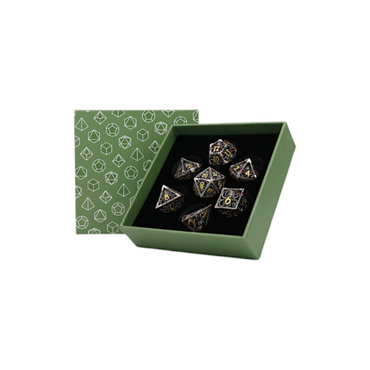 LPG Dice Strange Aeon Dice Set Bloodied Metal