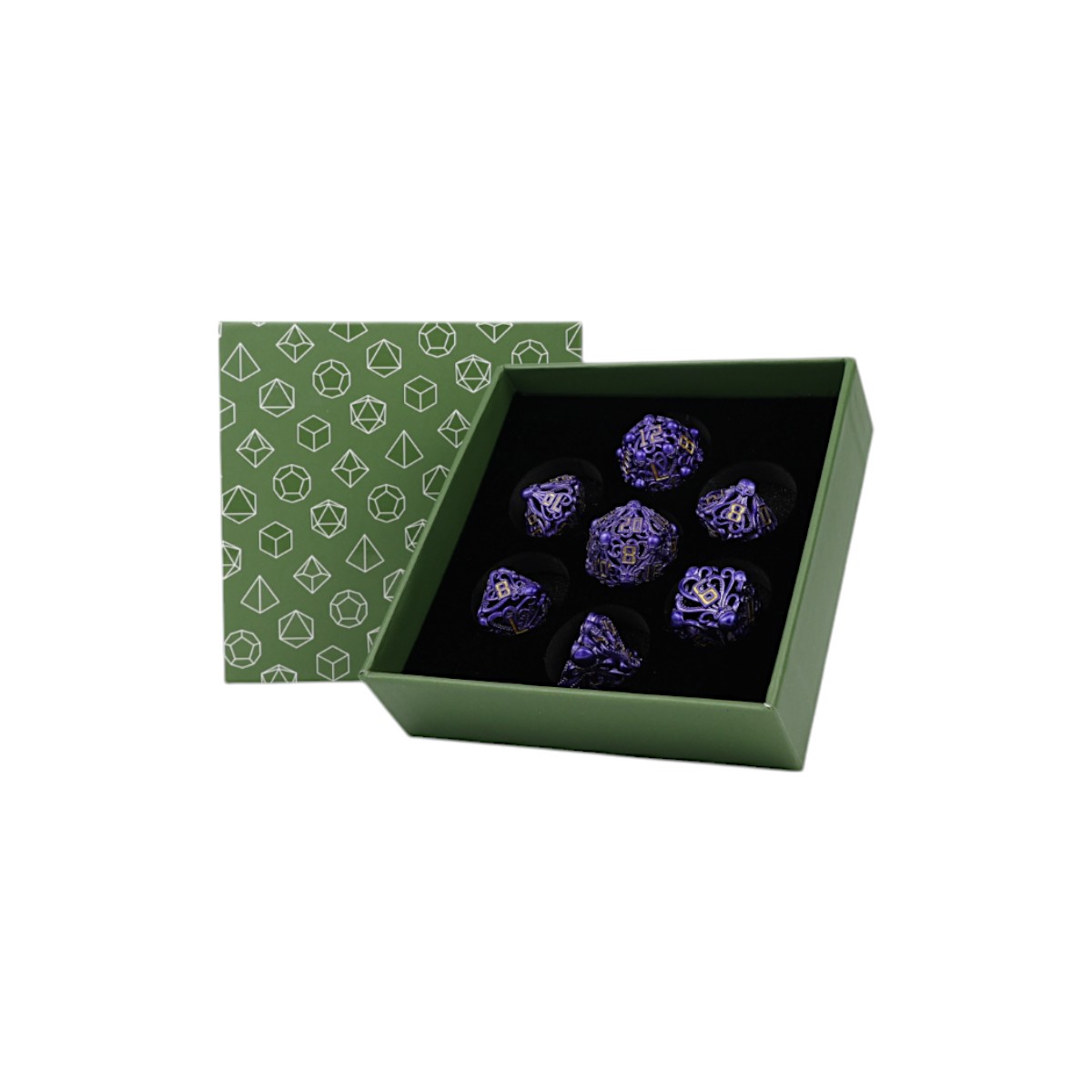 LPG Dice Tentacular Dice Set Purple