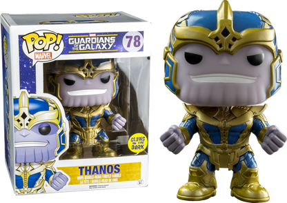 Guardians of the Galaxy - Thanos Glow 6" US Exclusive Pop! Vinyl #78