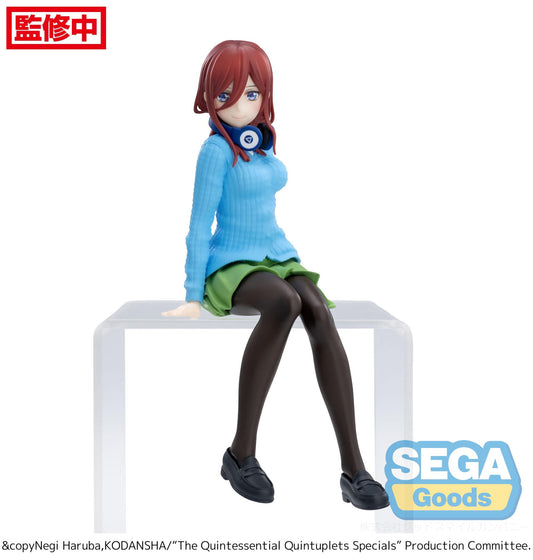 The Quintessential Quintuplets PM Perching Figure Miku Nakano