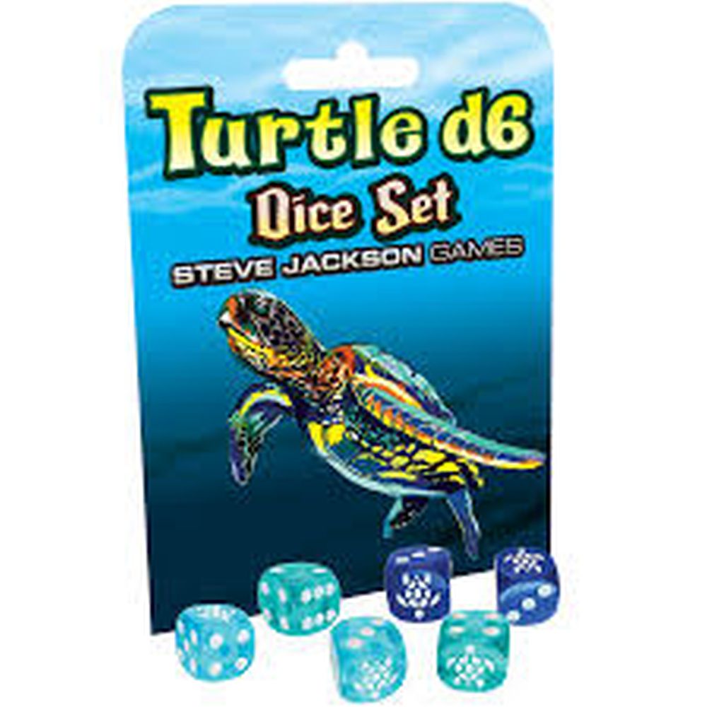 Turtle D6 Dice Set