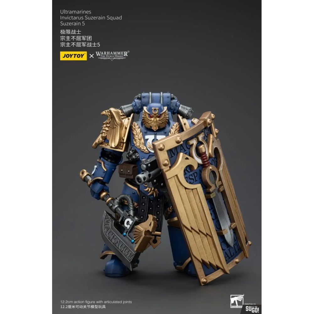 Warhammer Collectibles: 1/18 Scale Ultramarines Invictarus Suzerain Squad Suzerain 4