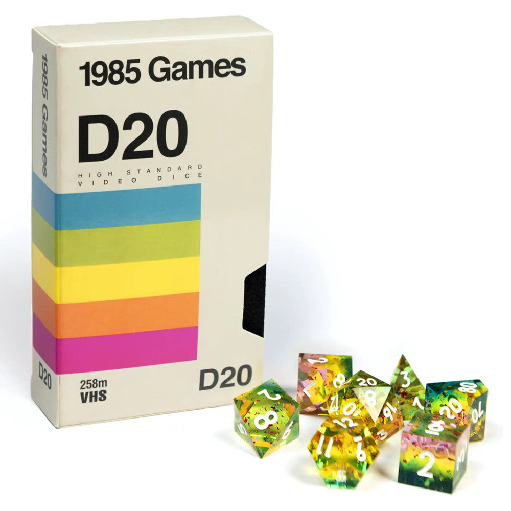 1985 Games VHS Dice Rainbow