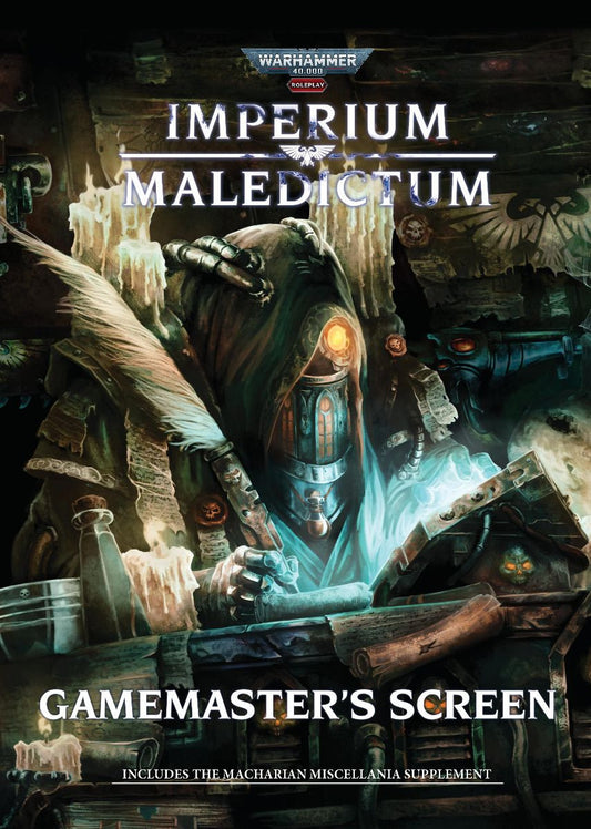 Warhammer 40k RPG Imperium Maledictum Gamesmaster Screen