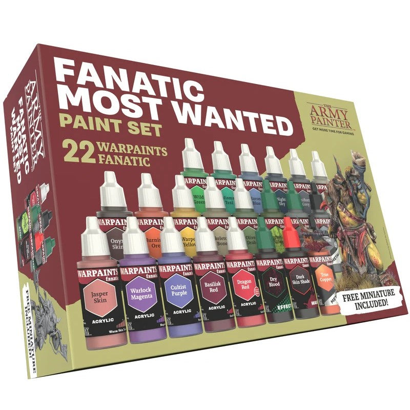 Army Painter Warpaints Fanatic Most Wanted Paint Set