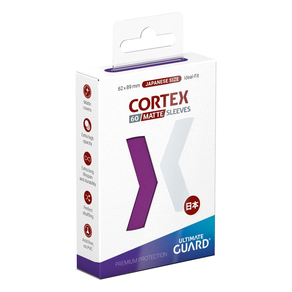 Ultimate Guard Cortex Sleeves Japanese Size Matte Purple (60)