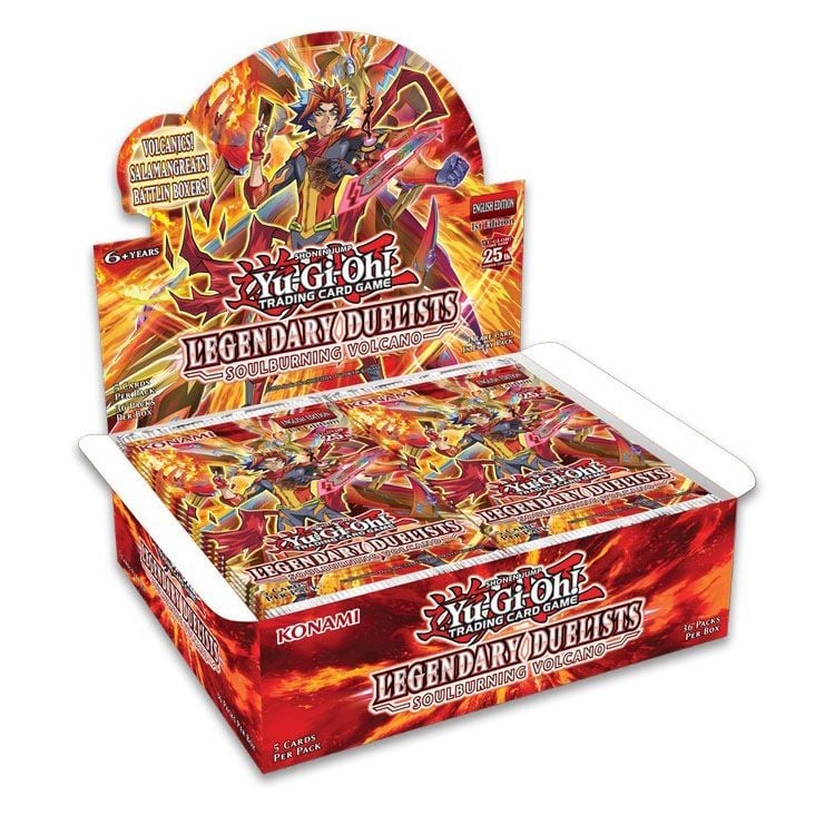 Yu-Gi-Oh - Soulburning Volcano Sealed Booster Box (Display of 36)