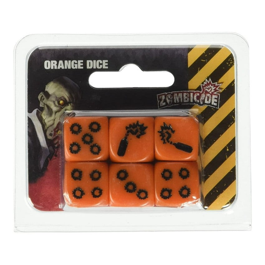 Zombicide: Orange Special Dice