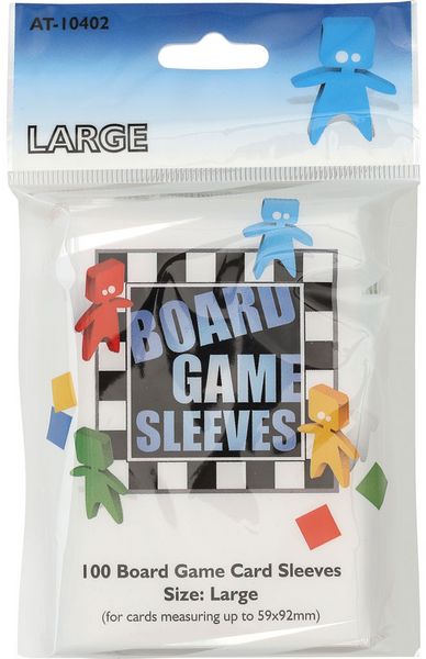 Sleeves Dragon Shield Board Game Clear Large (59x92mm) - Ozzie Collectables