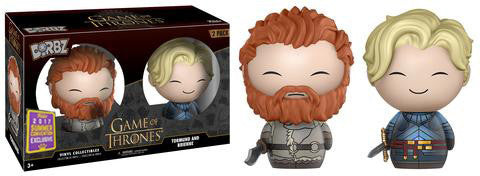 Tormund & Brienne 2 Pack Dorbz - Game of Thrones Television 2017 San Diego Summer Convention Exclusive - Ozzie Collectables