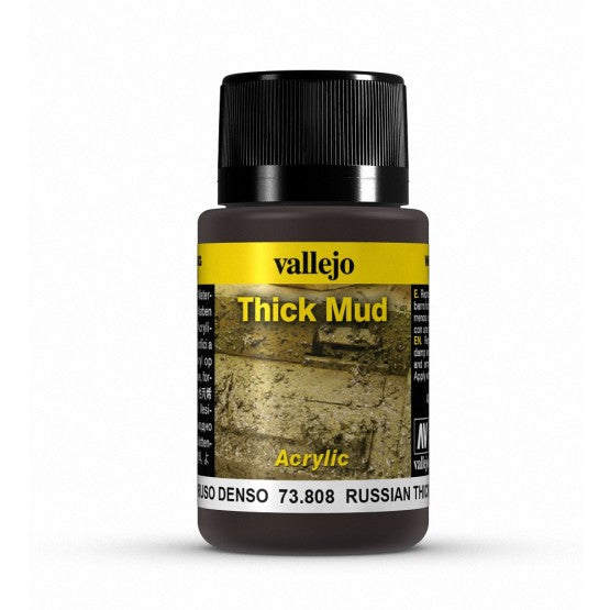 Vallejo Weathering Effects Russian Thick Mud 40 ml - Ozzie Collectables