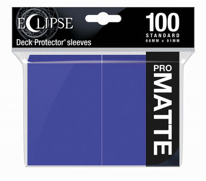 ULTRA PRO Deck Protector Standard - Matte 100ct Royal Purple ECLIPSE