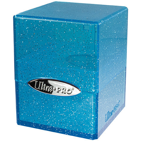 ULTRA PRO DECK BOX SATIN TOWER Glitter- Blue