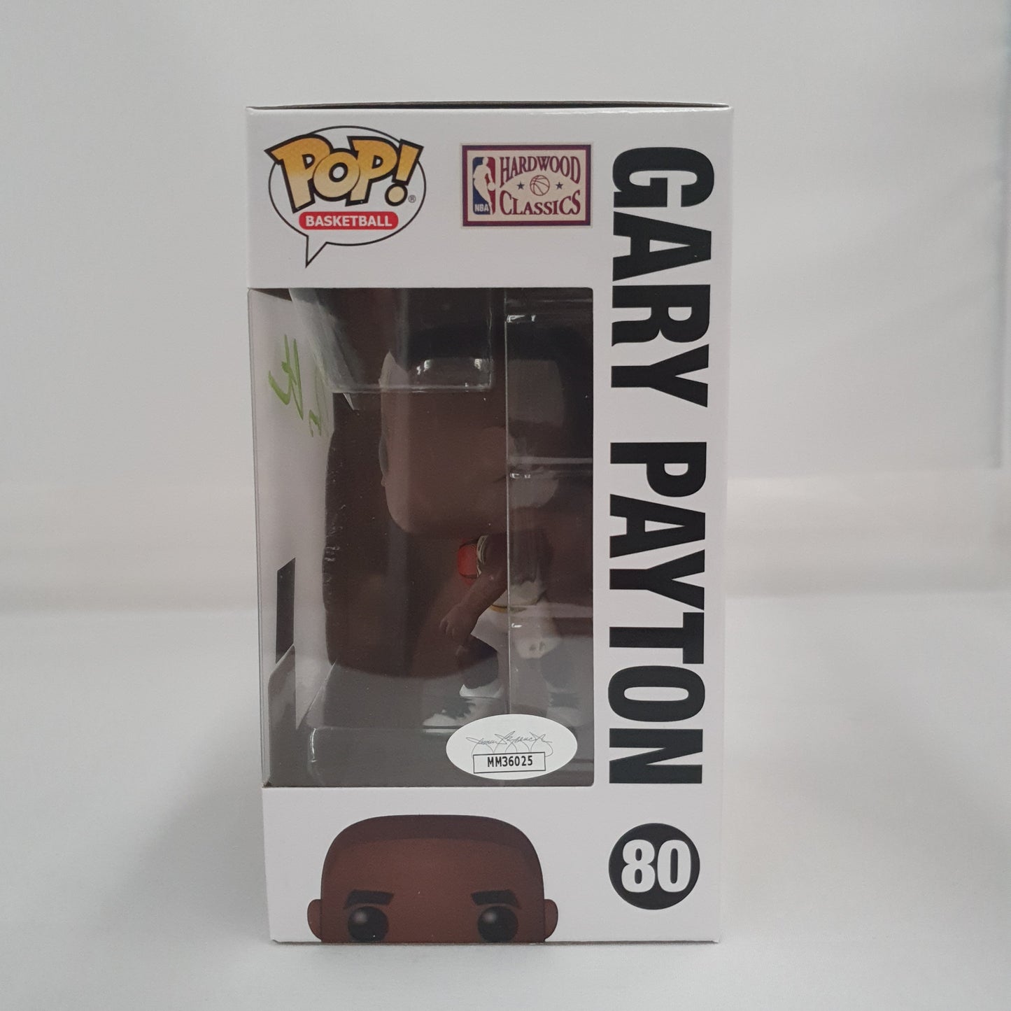 NBA Seattle Supersonics - Gary Payton #80 Signed Pop! Vinyl