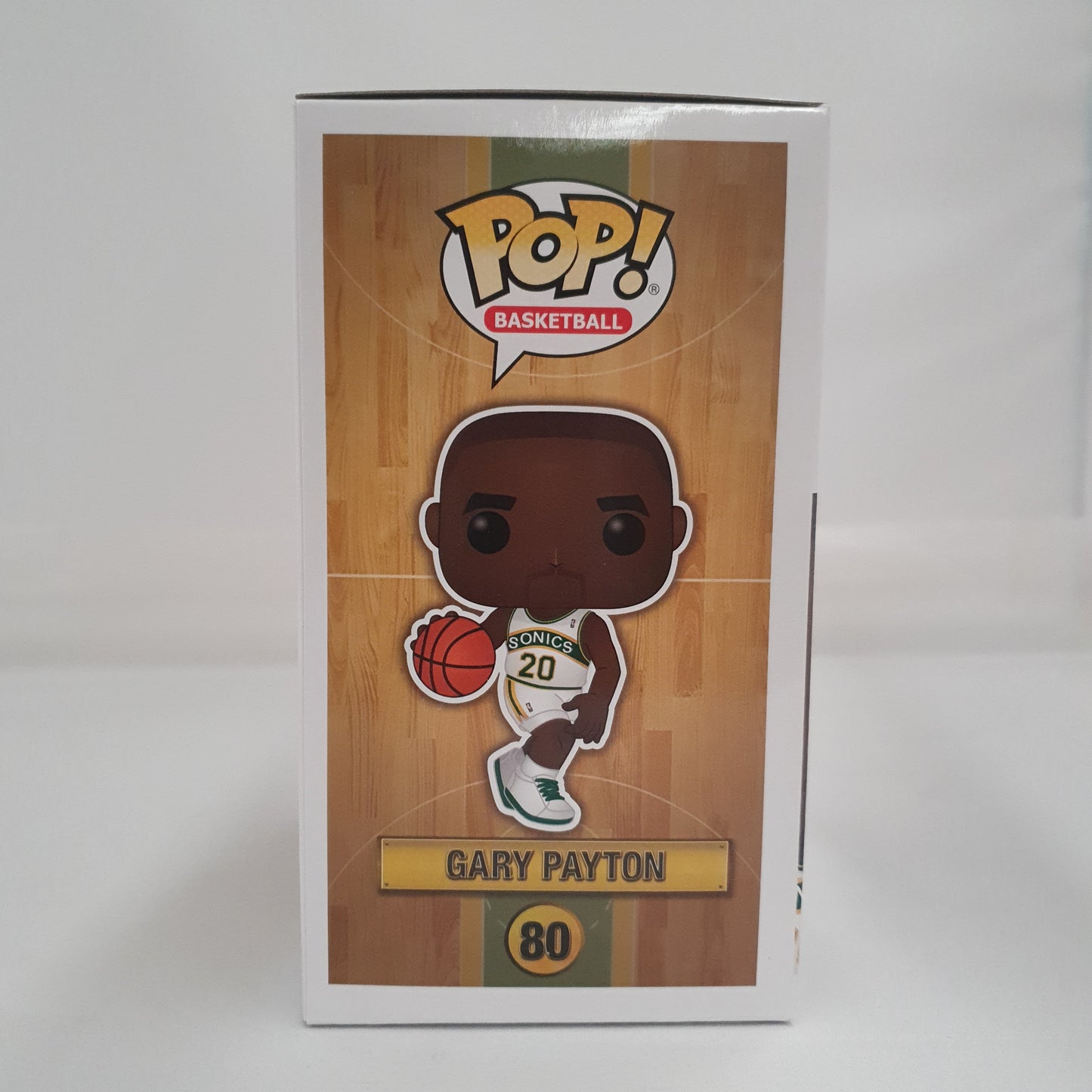 NBA Seattle Supersonics - Gary Payton #80 Signed Pop! Vinyl