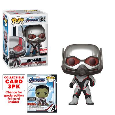 Ant-Man (Quantum Realm Suit) - Marvel Avengers (Collectible Cards) Entertainment Earth Stickered Pop! Vinyl #455 - Ozzie Collectables