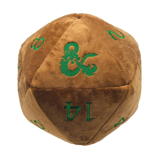 D&D Jumbo Feywild Copper and Green D20 Dice Plush