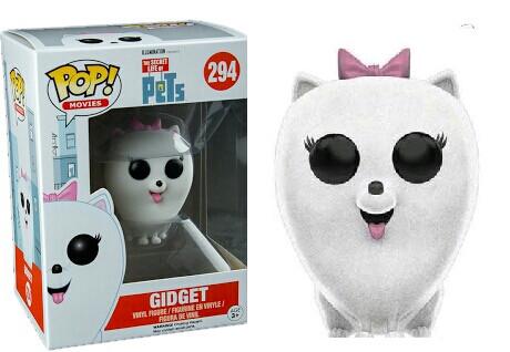 Secret Life Of Pets - Gidget Flocked US Exclusive Pop! Vinyl - Ozzie Collectables