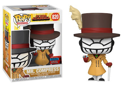 My Hero Academia - Mr. Compress 2020 New York Comic Con Exclusive Pop! Vinyl #820