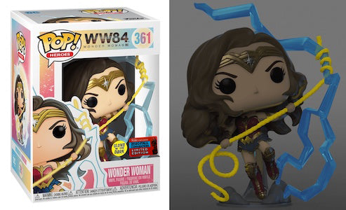 DC WW84 - Wonder Woman Glows in the Dark 2020 New York Comic Con Exclusive Pop! Vinyl #361