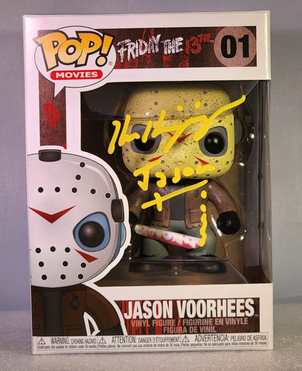 Friday the 13th - Jason Voorhees #01 Signed POP! Vinyl