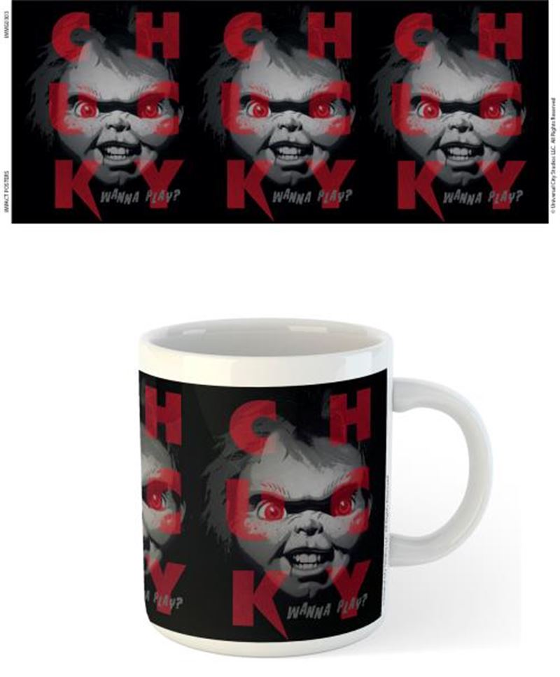 Chucky - Red Eyes Mugs