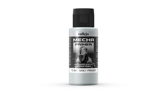 Vallejo Mecha Colour Grey Primer 60ml - Ozzie Collectables