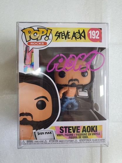 Steve Aoki - Steve Aoki #192 Signed Pop! Vinyl