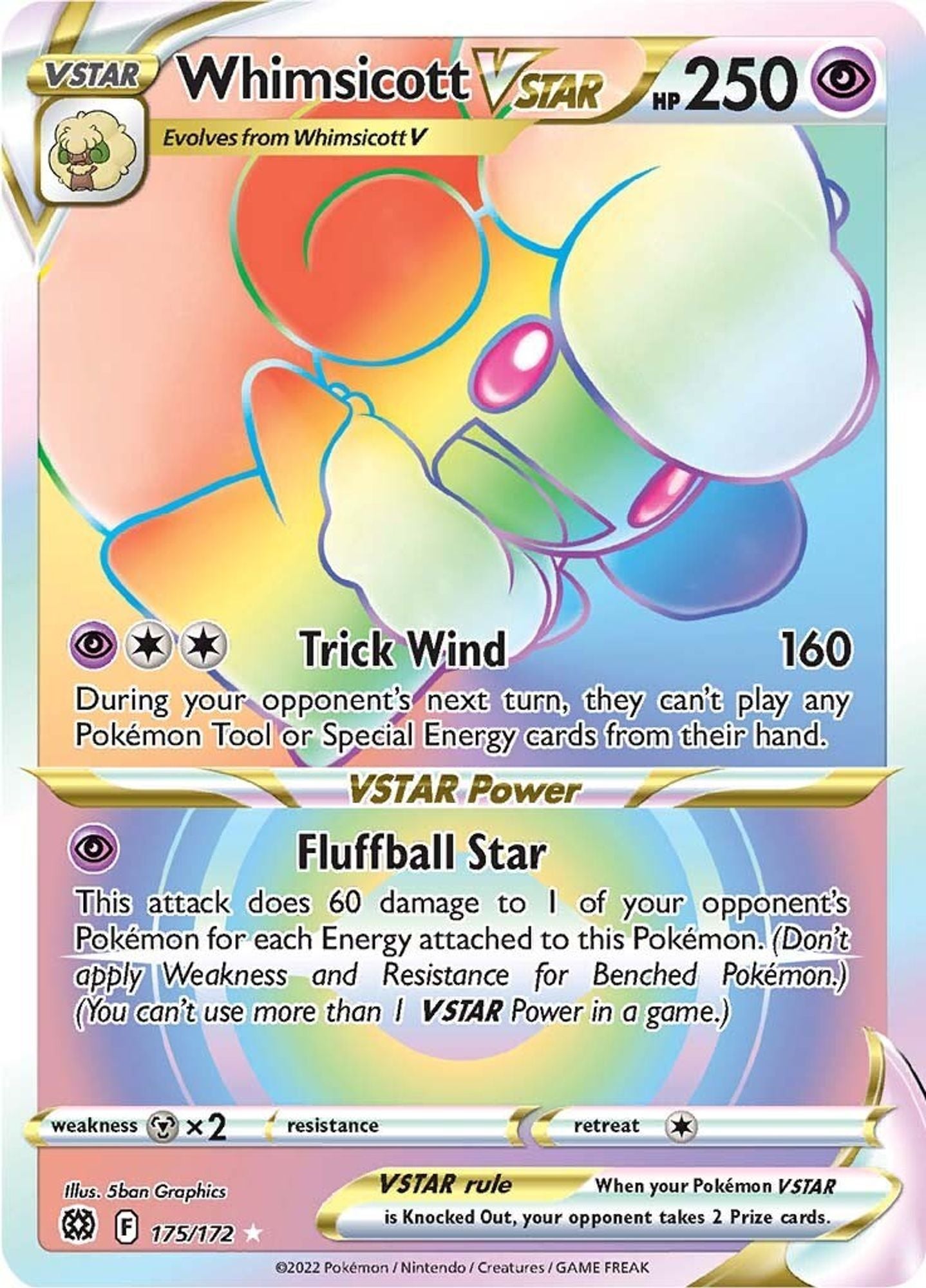 Whimsicott VSTAR (Secret)