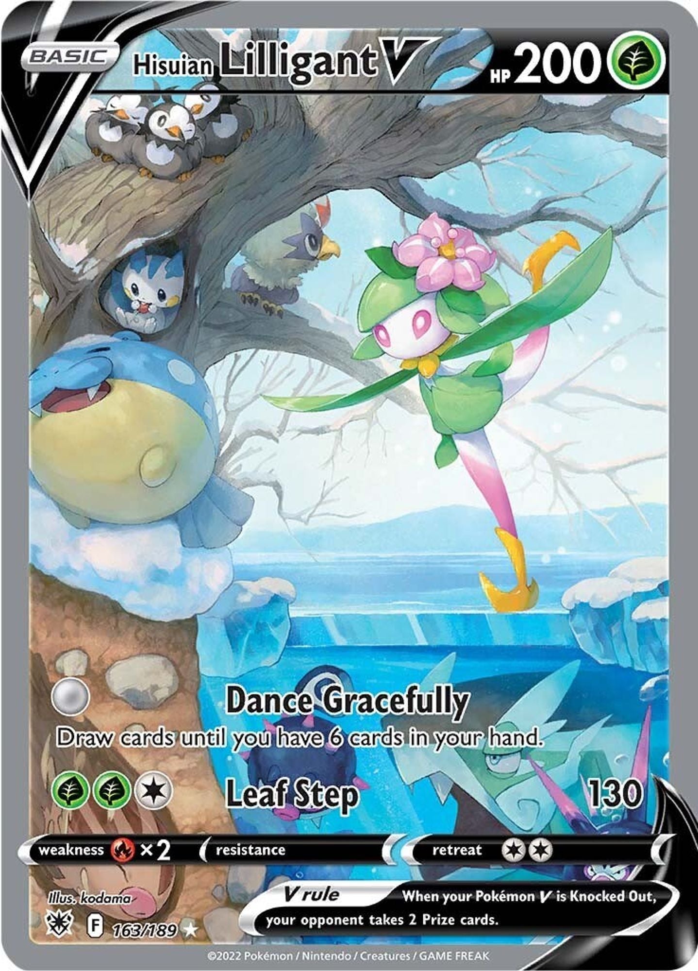 Hisuian Lilligant V (Alternate Full Art)