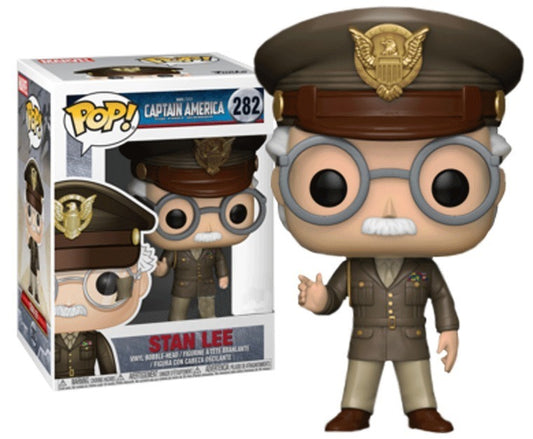 Captain America: The First Avenger - Stan Lee US Exclusive Pop! Vinyl #282