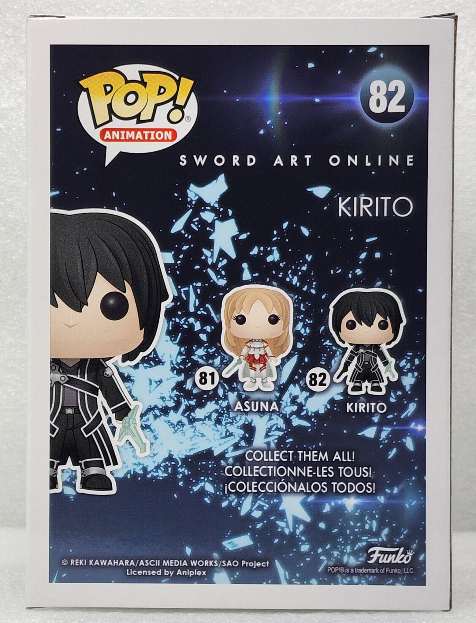 SAO signed kirito Funko popular Pop #82