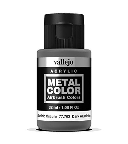 Vallejo Metal Colour Dark Aluminium 32ml - Ozzie Collectables