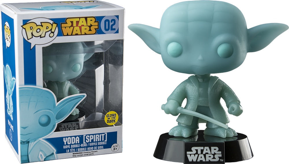 Yoda (Spirit) Glow - Star Wars Pop Vinyl #02 - Ozzie Collectables