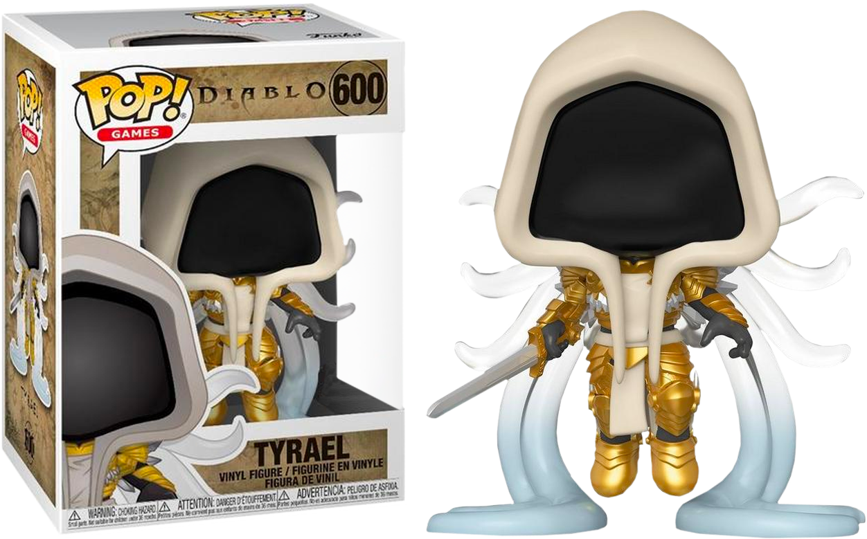 Diablo 3 - Tyrael Metallic US Exclusive Pop! Vinyl - Ozzie Collectables