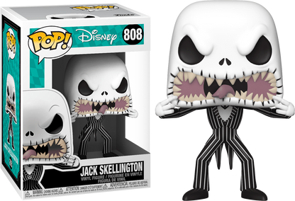 The Nightmare Before Christmas - Jack Skellington (scary face) Pop! Vinyl - Ozzie Collectables