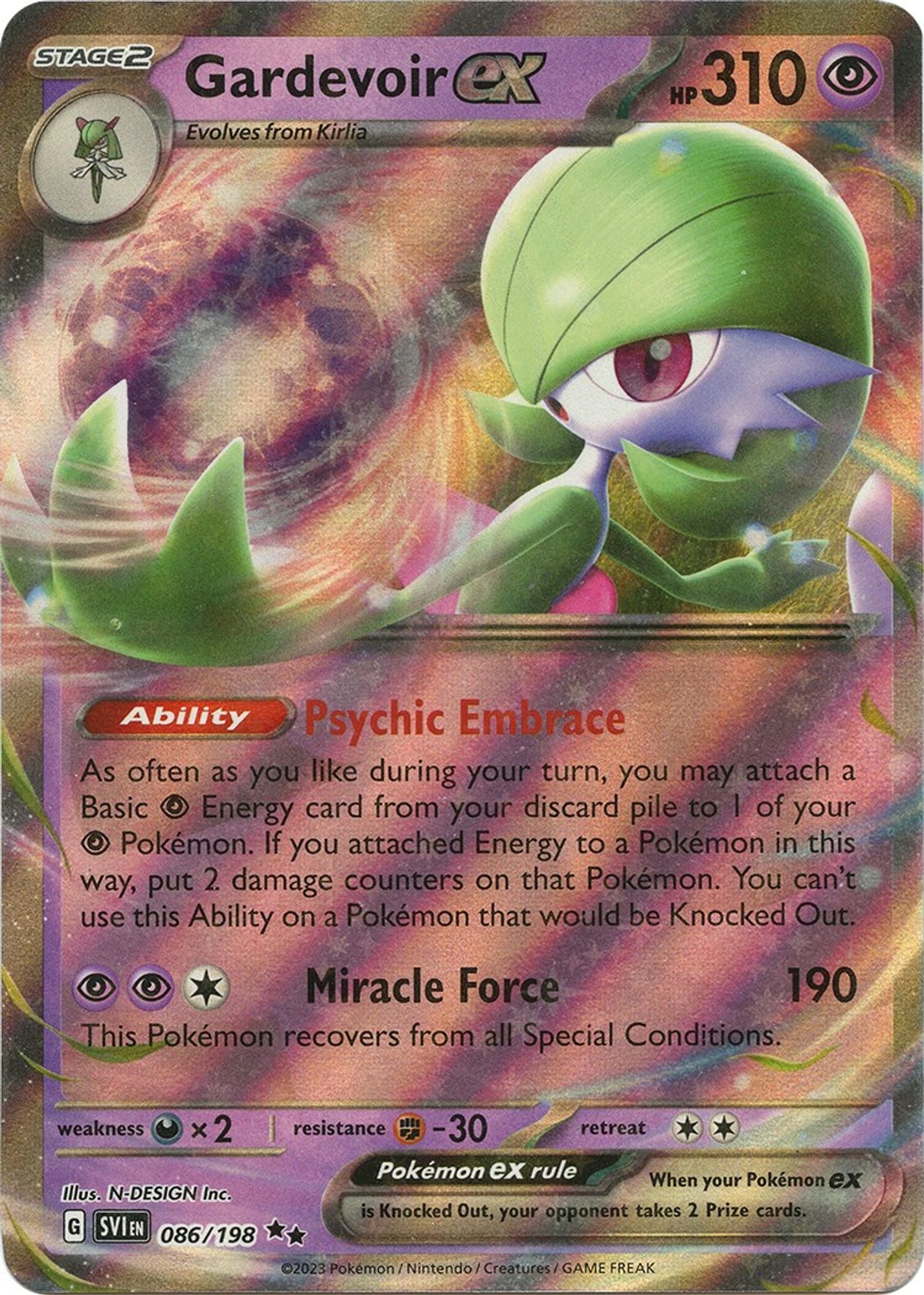 Gardevoir ex - 086/198