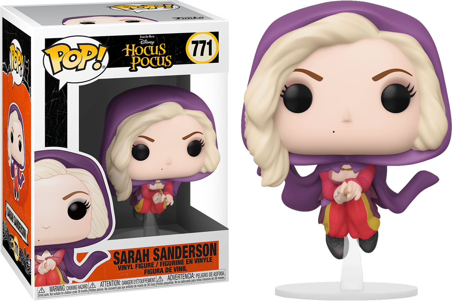 Hocus Pocus - Sarah Sanderson Flying Pop! Vinyl - Ozzie Collectables