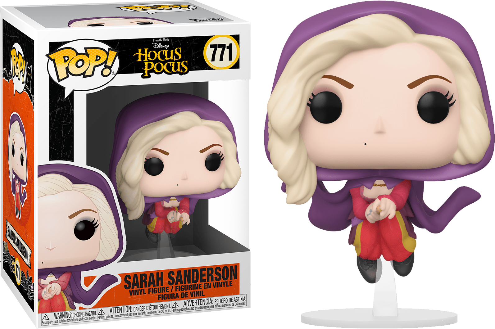 Hocus Pocus - Sarah Sanderson Flying Pop! Vinyl - Ozzie Collectables