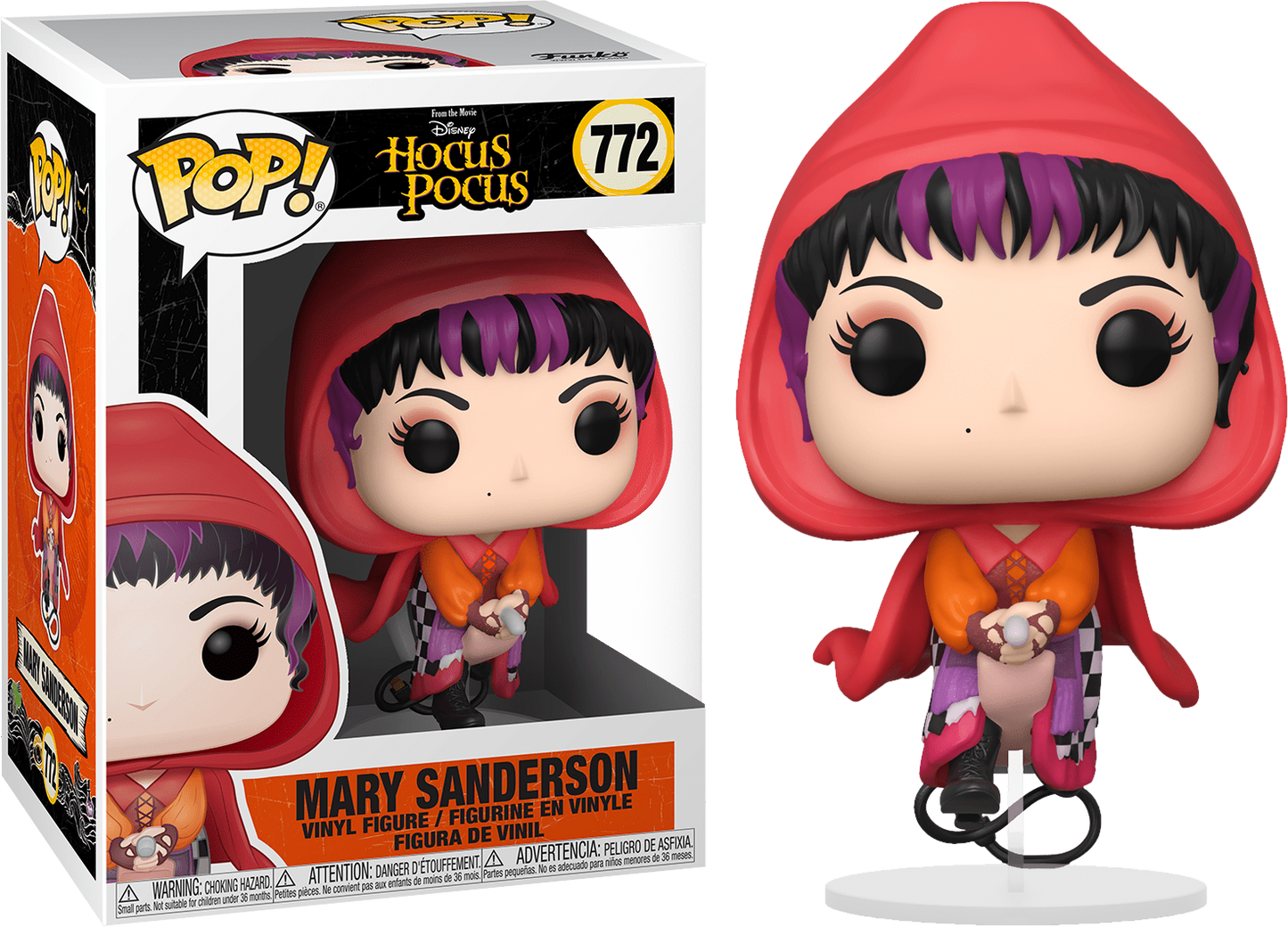 Hocus Pocus - Mary Sanderson Flying Pop! Vinyl - Ozzie Collectables