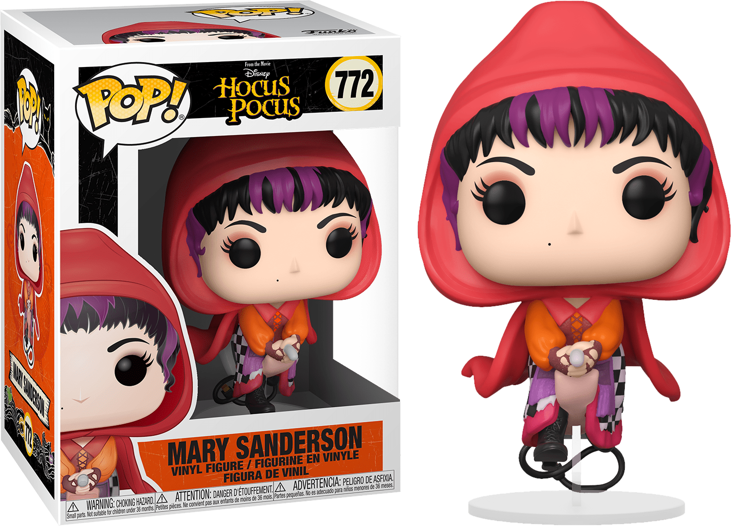 Hocus Pocus - Mary Sanderson Flying Pop! Vinyl - Ozzie Collectables