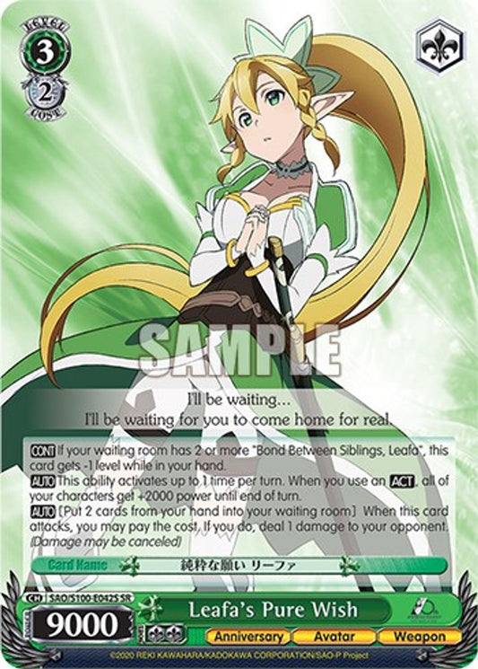 Leafa's Pure Wish (SR)