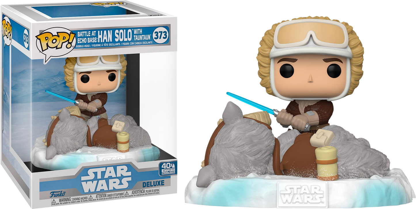 Star Wars - Han & Taun Taun US Exclusive Pop! Deluxe Diorama - Ozzie Collectables