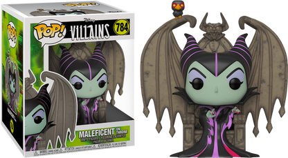 Sleeping Beauty - Maleficent on Throne Pop! Deluxe - Ozzie Collectables