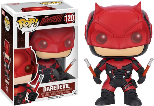 Daredevil (Red Suit) - Daredevil Marvel Pop! Vinyl #120 - Ozzie Collectables