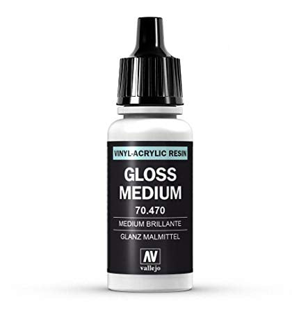 Vallejo Gloss Medium 17 ml - Ozzie Collectables