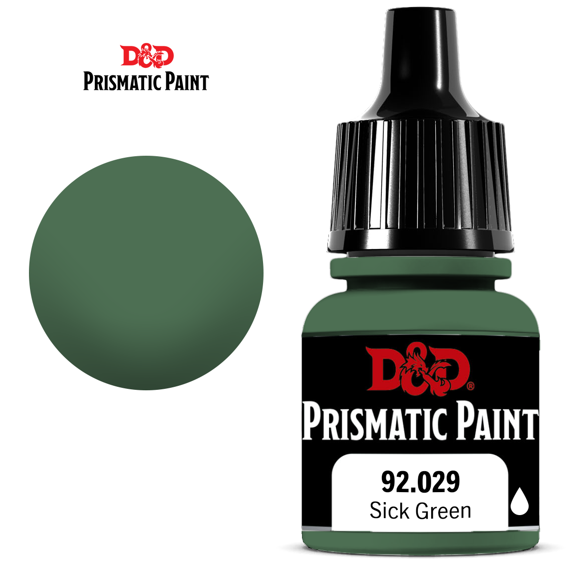 D&D Prismatic Paint Sick Green 92.029